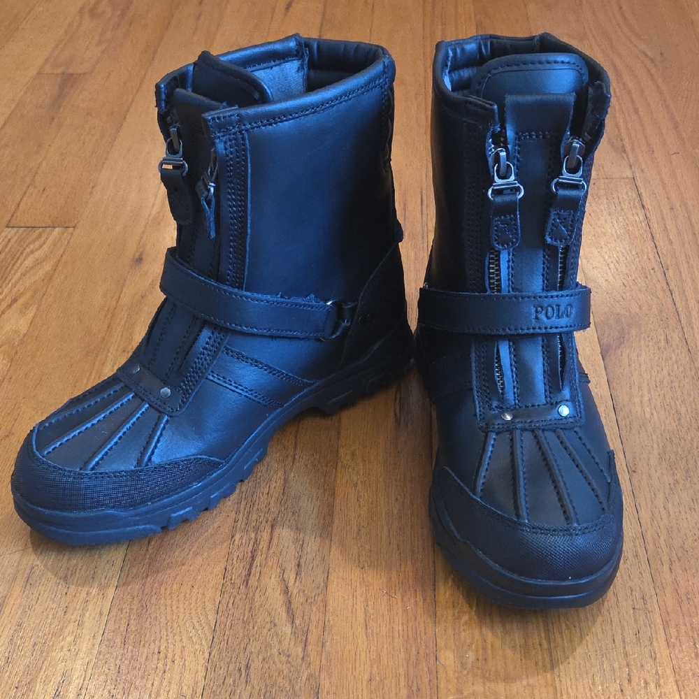 Polo by Ralph Lauren Kids Black Boots